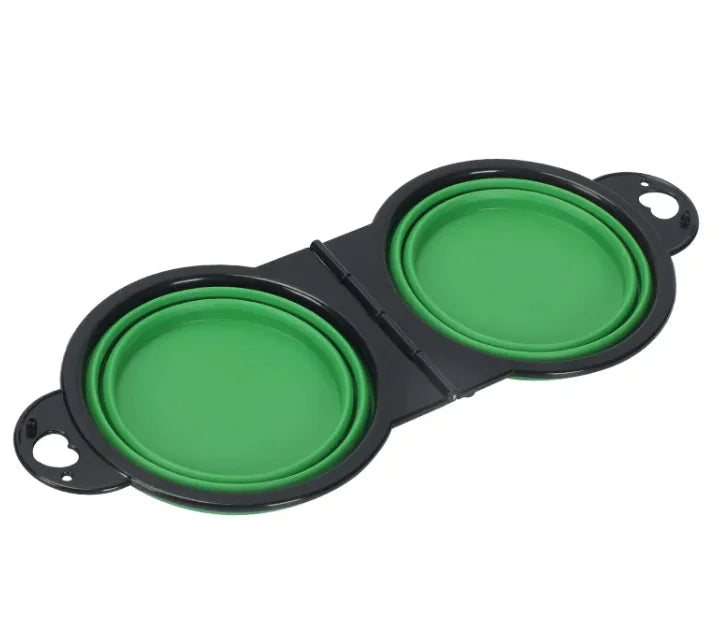 Bol Pliant Silicone Chien - Portable Voyage Extérieur