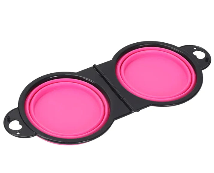 Bol Pliant Silicone Chien - Portable Voyage Extérieur