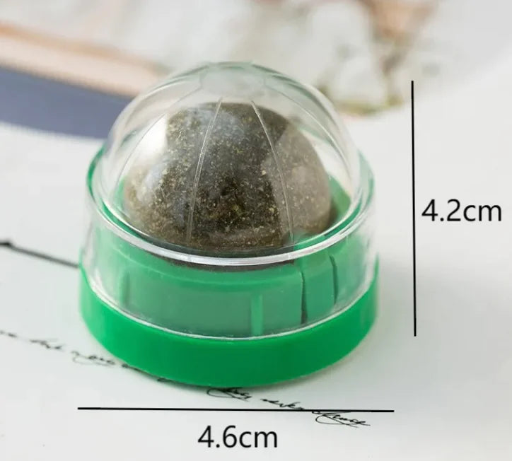 Balle Catnip Chat - Jouet Stimulant Herbe à Chat