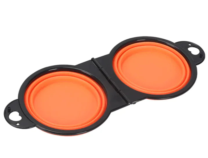 Bol Pliant Silicone Chien - Portable Voyage Extérieur