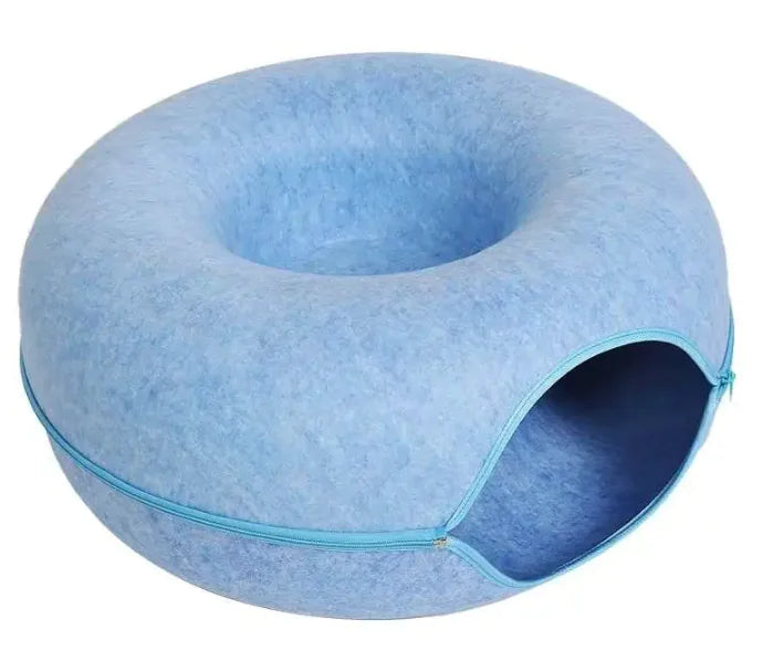 Nid pour Chat Rond en Feutre Disponible Toute l'Année