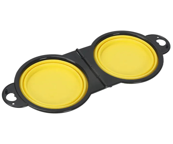 Bol Pliant Silicone Chien - Portable Voyage Extérieur
