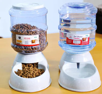 Distributeur Automatique de Nourriture et d'Eau pour Chats