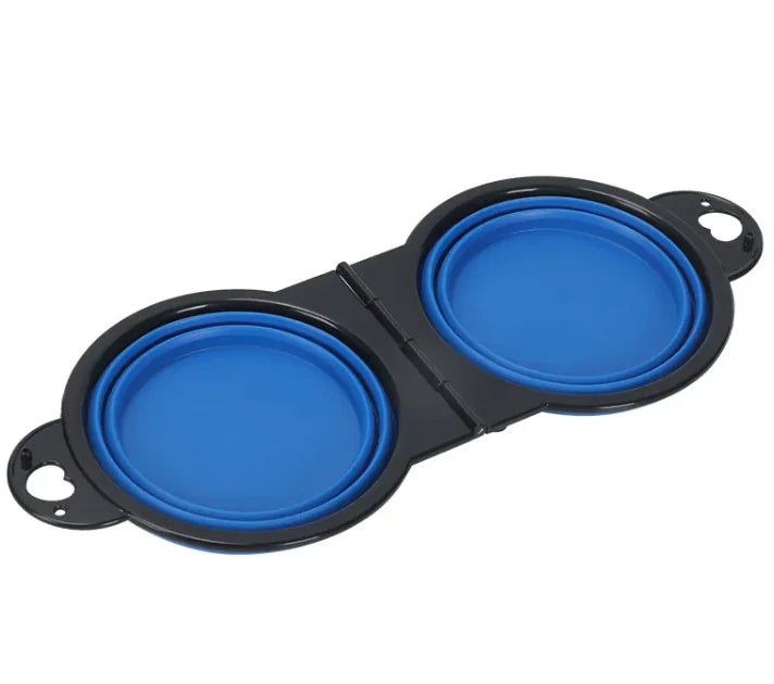 Bol Pliant Silicone Chien - Portable Voyage Extérieur