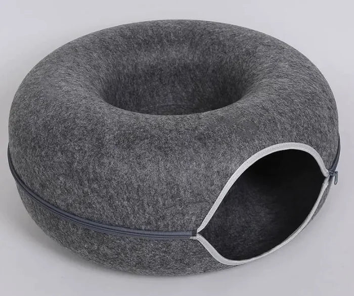 Nid pour Chat Rond en Feutre Disponible Toute l'Année
