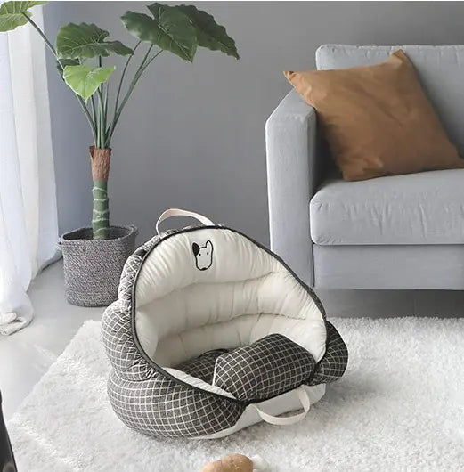 Housse de Siège Auto pour Chiens - Lit Douillet Teddy