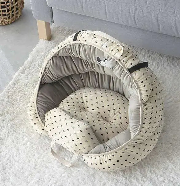 Housse de Siège Auto pour Chiens - Lit Douillet Teddy