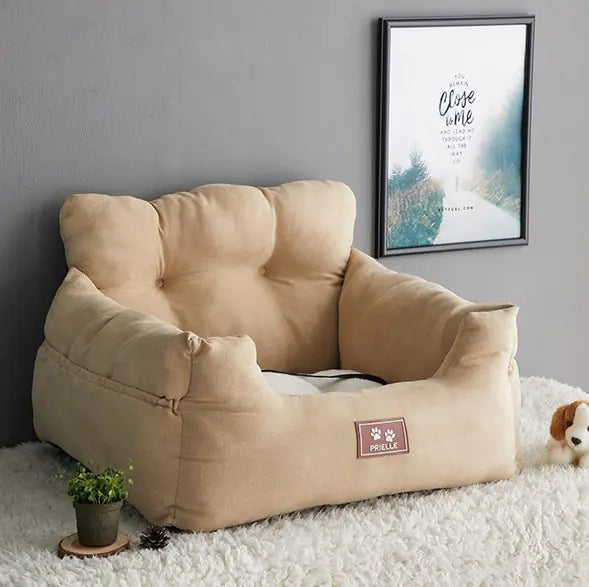 Housse de Siège Auto pour Chiens - Lit Douillet Teddy