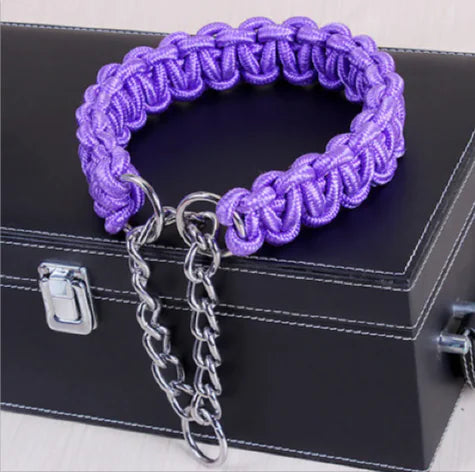Collier Cuir Premium Chien Moyen/Grand - Style Élégant