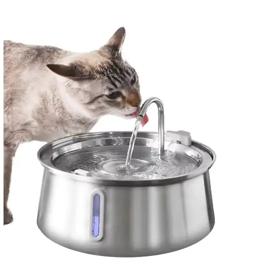 Distributeur d'Eau Animaux Robinet Inox - Hydratation Premium