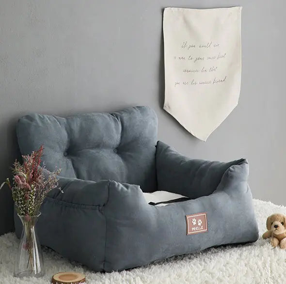 Housse de Siège Auto pour Chiens - Lit Douillet Teddy